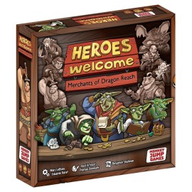 Pencil First Games Heroes Welcome Board Game - an Economic Game of Running a Shop for The Heroes and Monsters by Pencil First Games for 2-5 Players