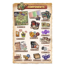 Pencil First Games Heroes Welcome Board Game - an Economic Game of Running a Shop for The Heroes and Monsters by Pencil First Games for 2-5 Players