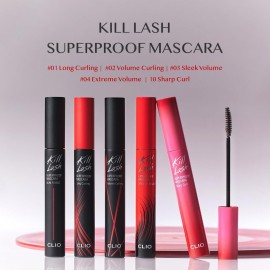 CLIO Kill Lash Superproof Mascara (02 VOLUME CURLING BLACK)