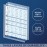 Palace Learning Dumbbell Workout Exercise Poster - Free Weight Body Building Guide | Home Gym Chart - LAMINATED, 18 x 24