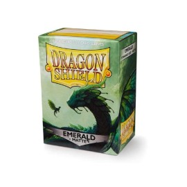 Dragon Shield Matte Emerald Standard Size 100 ct Card Sleeves Individual Pack Dragon Shield Matte Emerald Standard Size 100 ct Card Sleeves Individual Pack
