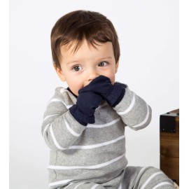 Burt\'s Bees Baby Girls Mittens, No-scratch Mitts, 100% Organic Cotton, Set Of 3, Midnight Burt\'s Bees Baby Girls Mittens, No-scratch Mitts, 100% Organic Cotton, Set Of 3, Midnight
