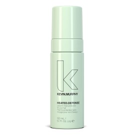 KEVIN.MURPHY HEATED.DEFENSE - Heat Protection Spray for Hair - For All Hair Types - Leave-In Foam - Extreme Heat Protection - Cruelty Free Foam - 150 mL / 5.1 fl oz
