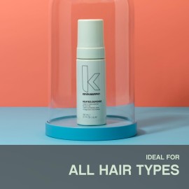 KEVIN.MURPHY HEATED.DEFENSE - Heat Protection Spray for Hair - For All Hair Types - Leave-In Foam - Extreme Heat Protection - Cruelty Free Foam - 150 mL / 5.1 fl oz KEVIN.MURPHY HEATED.DEFENSE - Heat Protection Spray for Hair - For All Hair Types - Leave-In Foam - Extreme Heat Protection - Cruelty Free Foam - 150 mL / 5.1 fl oz