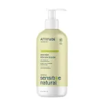 ATTITUDE Body Lotion for Sensitive Skin with Oat, EWG Verified, Dermatologically Tested, Vegan, Argan Oil, 16 Fl Oz