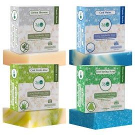 360 Feel Fresh Bar Soap Set - Made in the USA - Ca..