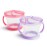 Munchkin Snack Catcher Toddler Snack Cups, No Spill, 2 Pack, Pink/Purple