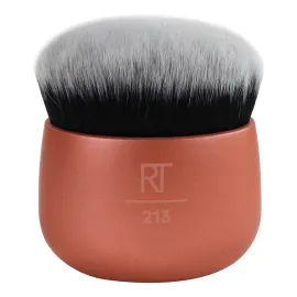 Real Techniques Foundation Makeup Blender, Kabuki Brush For Face or Body Makeup, Works With Liquid or Cream Foundation, No Handle, Blend & Buff Makeup, Dense Synthetic Bristles, 1 Count