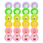 SpaLife Beauty Fruit Facial Sheet Masks 24 Pack - Face Masks Skincare Set - Hydrating Face Masks - 6 Natural Fruit Extract Formulas - Orange, Grapefruit, Coconut, Cherry, Avodcado, Cucumber