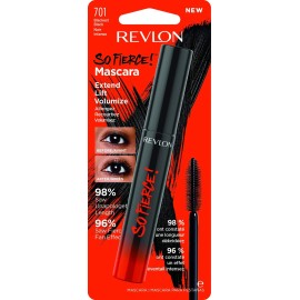 Revlon Mascara, So Fierce Eye Makeup, Lasts up to 24 Hours, No Clump, Smudge-Proof, Flake-Free, 701 Blackest Black, 0.25 fl oz Revlon Mascara, So Fierce Eye Makeup, Lasts up to 24 Hours, No Clump, Smudge-Proof, Flake-Free, 701 Blackest Black, 0.25 fl oz