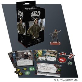 Star Wars: Legion Jyn Erso COMMANDER EXPANSION - Brave Rebel Leader! Tabletop Miniatures Game, Strategy Game for Kids and Adults, Ages 14+, 2 Players, 3 Hour Playtime, Made by Atomic Mass Games