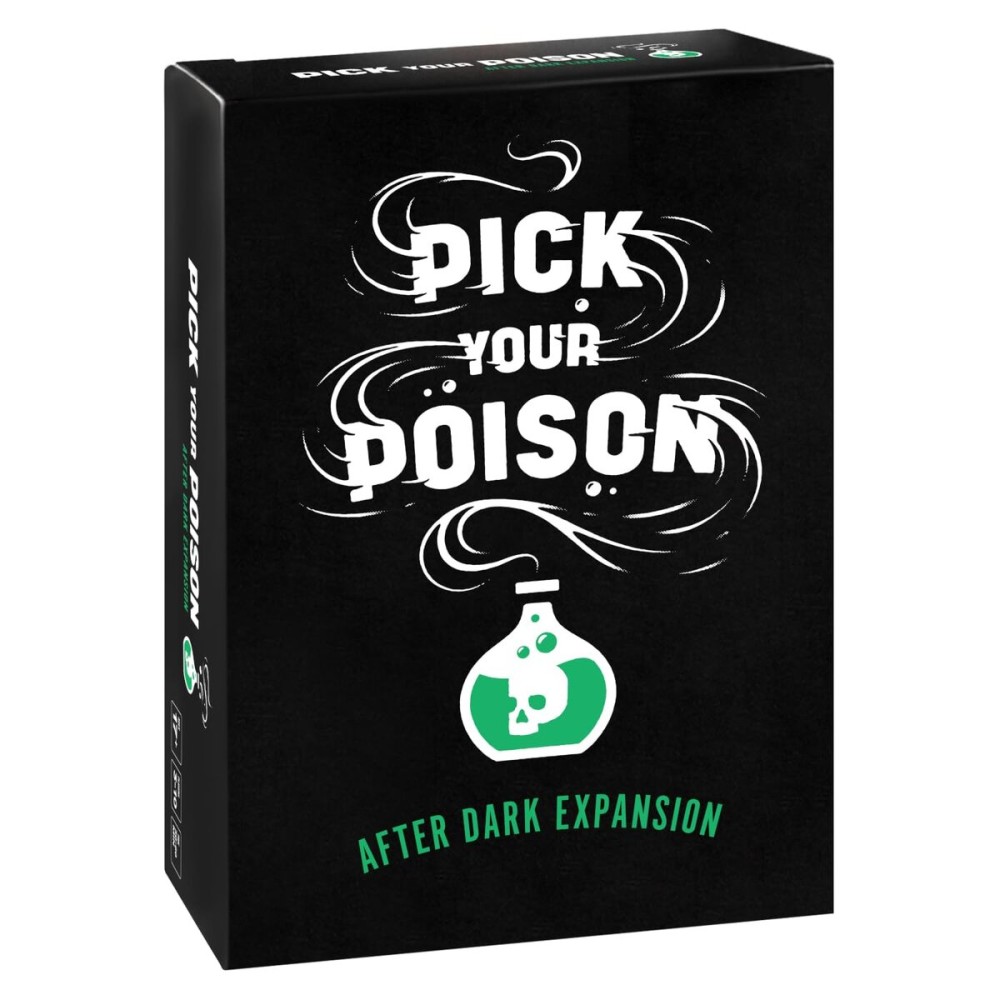 Pick Your Poison Party Game - After Dark Expansion - 100 New Cards for The What Would You Rather Do? Adult Card Game for College Students, Fun Parties & Board Games Night with Your Group