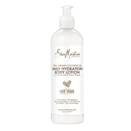 SheaMoisture Daily Hydration Body Lotion Moisturizer 100% Virgin Coconut Oil For All Skin Types Paraben Free 16 oz