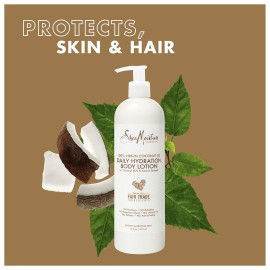 SheaMoisture Daily Hydration Body Lotion Moisturizer 100% Virgin Coconut Oil For All Skin Types Paraben Free 16 oz SheaMoisture Daily Hydration Body Lotion Moisturizer 100% Virgin Coconut Oil For All Skin Types Paraben Free 16 oz