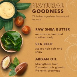SheaMoisture Raw Shea Butter Deep Moisturizing Detangler for Dry, Damaged Hair, Hair Styling Product Formulated with Sea Kelp and Argan Oil 8 oz SheaMoisture Raw Shea Butter Deep Moisturizing Detangler for Dry, Damaged Hair, Hair Styling Product Formulated with Sea Kelp and Argan Oil 8 oz
