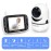 HelloBaby Video Baby Monitor with Remote Camera Pan-Tilt-Zoom, 3.2\'\' Color LCD Screen, Infrared Night Vision, Temperature Display, Lullaby, Two Way Audio
