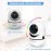 HelloBaby Video Baby Monitor with Remote Camera Pan-Tilt-Zoom, 3.2\'\' Color LCD Screen, Infrared Night Vision, Temperature Display, Lullaby, Two Way Audio