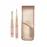 Tweezerman Rose Gold Petite Point and Slant Tweezer Set with Travel Case