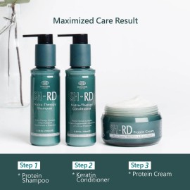 SH-RD Protein Cream for Dry Damaged Hair | Leave-In Protein Hair Treatment to Restore, Revitalize, and Repair Split Ends | Conditioning Haircare Product for All Hair Types - 1.69oz/50ml SH-RD Protein Cream for Dry Damaged Hair | Leave-In Protein Hair Treatment to Restore, Revitalize, and Repair Split Ends | Conditioning Haircare Product for All Hair Types - 1.69oz/50ml