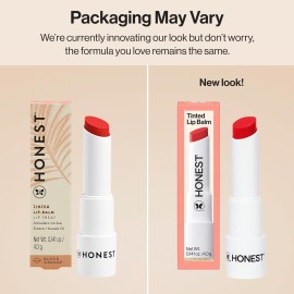 Honest Beauty Moisturizing Vegan Tinted Lip Balm | Antioxidant-rich Acai Extracts + Avocado Oil | Paraben Free + Cruelty Free | Blood Orange Honest Beauty Moisturizing Vegan Tinted Lip Balm | Antioxidant-rich Acai Extracts + Avocado Oil | Paraben Free + Cruelty Free | Blood Orange