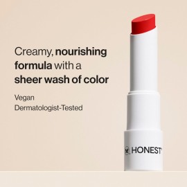 Honest Beauty Moisturizing Vegan Tinted Lip Balm | Antioxidant-rich Acai Extracts + Avocado Oil | Paraben Free + Cruelty Free | Blood Orange Honest Beauty Moisturizing Vegan Tinted Lip Balm | Antioxidant-rich Acai Extracts + Avocado Oil | Paraben Free + Cruelty Free | Blood Orange