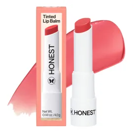 Honest Beauty Moisturizing Vegan Tinted Lip Balm | Antioxidant-rich Acai Extracts + Avocado Oil | Paraben Free + Cruelty Free | Fruit Punch
