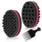 BIGEDDIE Magic Sponge Brush for Afro Curls, Twist Sponge with 6.29 Inch Free Pick Comb (2 PACK)