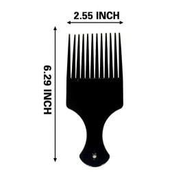 BIGEDDIE Magic Sponge Brush for Afro Curls, Twist Sponge with 6.29 Inch Free Pick Comb (2 PACK)