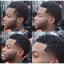 BIGEDDIE Magic Sponge Brush for Afro Curls, Twist Sponge with 6.29 Inch Free Pick Comb (2 PACK)