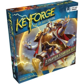 KeyForge Age of Ascension Two Player Starter Set | Fast-Paced Card Game | Strategy Game for Adults and Teens | Ages 14+ | 2 Players | Average Playtime 45 Minutes | Made by Fantasy Flight Games KeyForge Age of Ascension Two Player Starter Set | Fast-Paced Card Game | Strategy Game for Adults and Teens | Ages 14+ | 2 Players | Average Playtime 45 Minutes | Made by Fantasy Flight Games