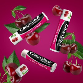 ChapStick Classic Cherry Lip Balm Tube, Flavored Lip Balm for Lip Care on Chafed, Chapped or Cracked Lips - 0.15 Oz (Pack of 12) ChapStick Classic Cherry Lip Balm Tube, Flavored Lip Balm for Lip Care on Chafed, Chapped or Cracked Lips - 0.15 Oz (Pack of 12)