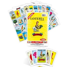 Loteria Authentic Mexican Game, Bingo Game with Colorful Illustrated Cards, Don Clemente Brand (10 Tablas (10 Boards)) Loteria Authentic Mexican Game, Bingo Game with Colorful Illustrated Cards, Don Clemente Brand (10 Tablas (10 Boards))