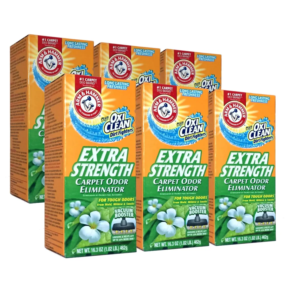 4SGM New 361970 Arm Hammer Extra Strengh 16.3Z Carpet Odor Eliminator (6-Pack) Laundry Detergent Cheap Wholesale Discount Bulk Cleaning Laundry Detergent Firesale 4SGM New 361970 Arm Hammer Extra Strengh 16.3Z Carpet Odor Eliminator (6-Pack) Laundry Detergent Cheap Wholesale Discount Bulk Cleaning Laundry Detergent Firesale