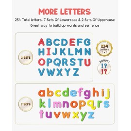 Gamenote Classroom Magnetic Alphabet Letters Kit 238 Pcs with Double - Side Magnet Board - Foam Alphabet Letters for Preschool Kids Toddler Spelling and Learning Colorful ABC Education Fridge Magnets Gamenote Classroom Magnetic Alphabet Letters Kit 238 Pcs with Double - Side Magnet Board - Foam Alphabet Letters for Preschool Kids Toddler Spelling and Learning Colorful ABC Education Fridge Magnets