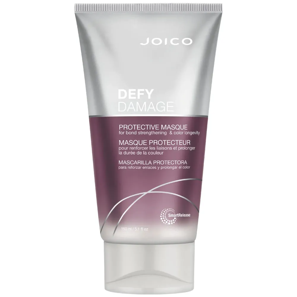 Joico Defy Damage Protective Masque | For Color-Treated Hair | Strengthen Bonds & Preserve Hair Color | With Moringa Seed Oil & Arginine | 5.1 Fl Oz Joico Defy Damage Protective Masque | For Color-Treated Hair | Strengthen Bonds & Preserve Hair Color | With Moringa Seed Oil & Arginine | 5.1 Fl Oz