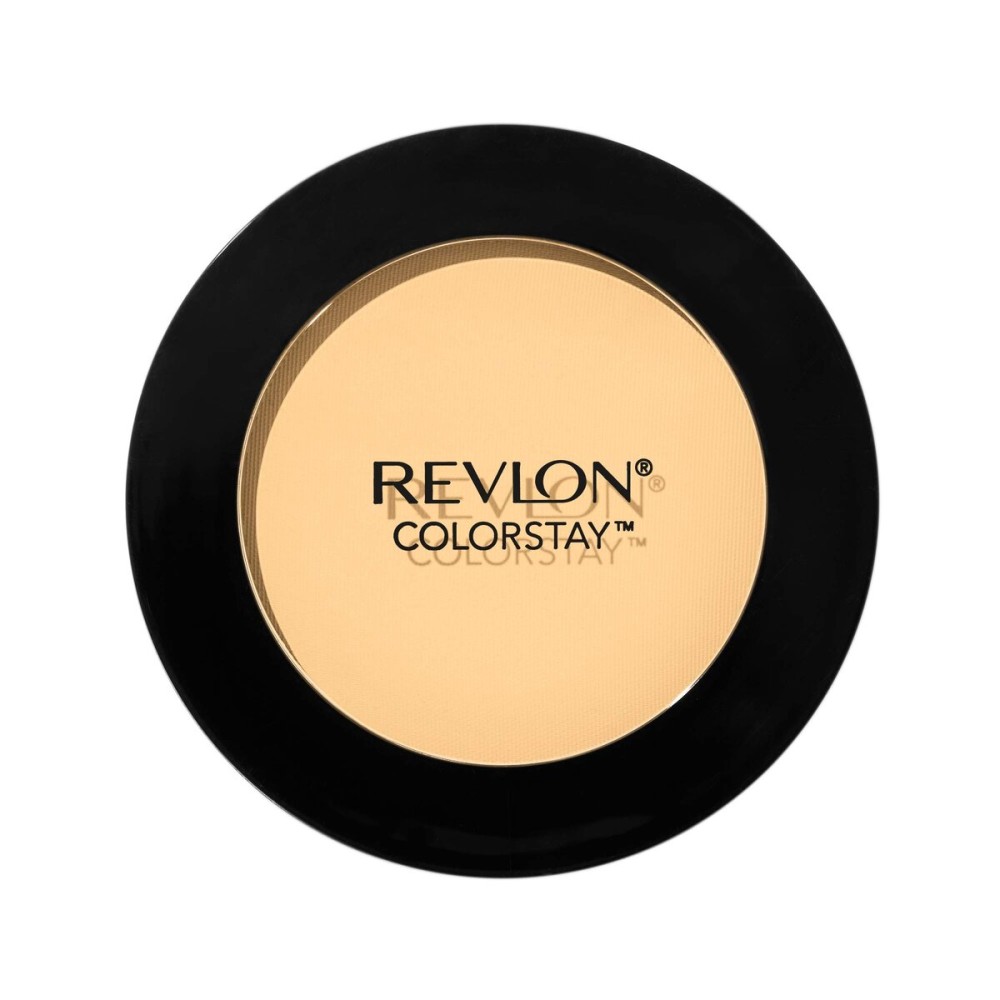Revlon ColorStay Pressed Powder Face Makeup, Longwearing, Fragrance-Free, Noncomedogenic, 100 Banana, 0.3 oz Revlon ColorStay Pressed Powder Face Makeup, Longwearing, Fragrance-Free, Noncomedogenic, 100 Banana, 0.3 oz