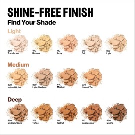 Revlon ColorStay Pressed Powder Face Makeup, Longwearing, Fragrance-Free, Noncomedogenic, 100 Banana, 0.3 oz Revlon ColorStay Pressed Powder Face Makeup, Longwearing, Fragrance-Free, Noncomedogenic, 100 Banana, 0.3 oz