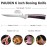 PAUDIN Boning Knife, Super Sharp German High Carbon Stainless Steel Deboning Knife, Professional for Meat, Poultry, Chicken, Pakkawood Handle with Gift Box