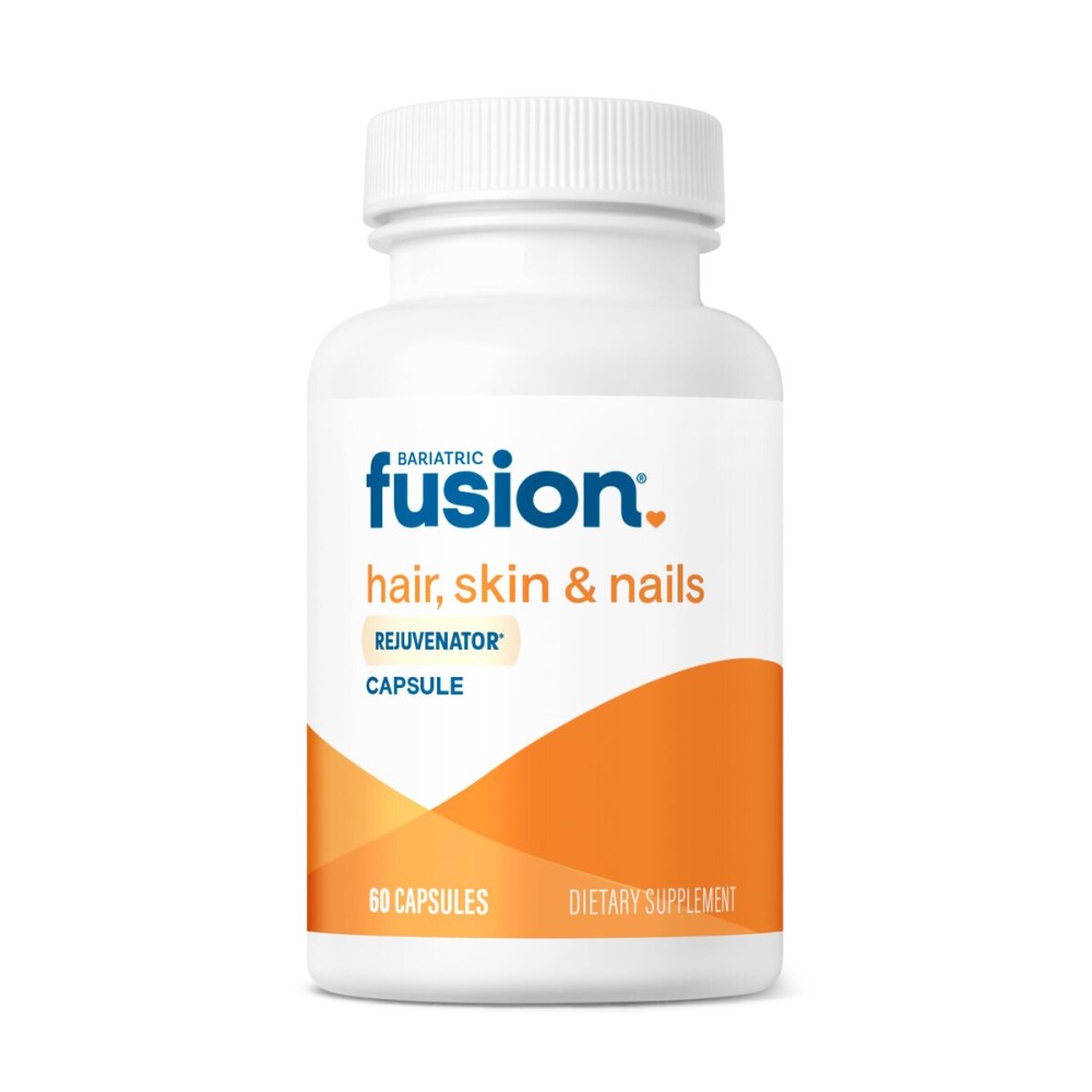 Bariatric Fusion ONE Per Day Bariatric Hair Skin and Nails Vitamins REJUVENATOR for Women | Vegan Hair Growth Vitamins with Biotin, Vitamin B12, and B1 | Easy to Swallow | 60 Capsules Bariatric Fusion ONE Per Day Bariatric Hair Skin and Nails Vitamins REJUVENATOR for Women | Vegan Hair Growth Vitamins with Biotin, Vitamin B12, and B1 | Easy to Swallow | 60 Capsules