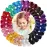 DED 30pcs Sparkly Hair Bows Clips 4 inch Glitter Sequin Bow Alligator Clips Baby Hair Accessories for Baby Girls Children Kids(15 Pair)