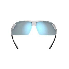 Tifosi Optics Track Sunglasses (White/Black, Smoke Bright Blue) Tifosi Optics Track Sunglasses (White/Black, Smoke Bright Blue)