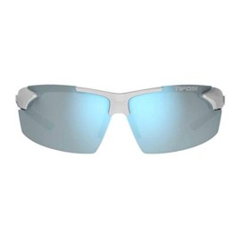 Tifosi Optics Track Sunglasses (White/Black, Smoke Bright Blue) Tifosi Optics Track Sunglasses (White/Black, Smoke Bright Blue)