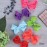 White 5.5 Inch Grosgrain Hair Bow Clip For Woman And Girls