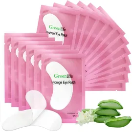 100 Pairs GreenLife Natural Hydrogel Eye Gel Pads ..