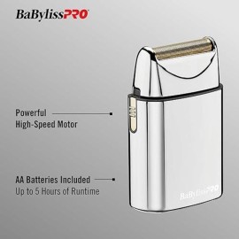 BaBylissPRO Barberology Foil Shaver FXFS1 SILVERFX Professional High-Torque Shaver BaBylissPRO Barberology Foil Shaver FXFS1 SILVERFX Professional High-Torque Shaver