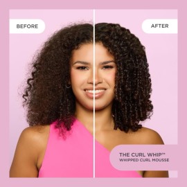 Cake Beauty Whipped Curl Defining & Volumizing Mousse - Aloe Vera Vitamin E for Flexible Hold - Vegan No Heat Curls Wavy Curly Hair Sulfate Cruelty Free Products For Women