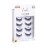 KISS Lash Couture Faux Mink False Eyelashes Multipack, Knot-Free Lash Band, Reusable, Contact Lens Friendly, Easy To Apply, Ultrafine, Tapered, Synthetic Fake Lashes, Style Little Black Dress, 4 Pairs