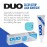 DUO Eyelash Glue, Clear Strip Lash Adhesive - Invisible-Dry, Waterproof Lash Glue for False Eyelashes, Latex-Free, 0.5 oz, 2-Pack