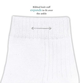 Fruit of the Loom Baby 14-Pack Grow & Fit Flex Zones Cotton Stretch Socks - Unisex, Girls, Boys (12-24 Months, White) Fruit of the Loom Baby 14-Pack Grow & Fit Flex Zones Cotton Stretch Socks - Unisex, Girls, Boys (12-24 Months, White)