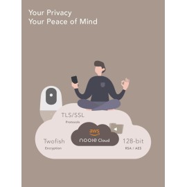 nooie Baby Monitor WiFi Smartphone 2K Baby Monitor with Night Vision Baby Camera Indoor, 360-degree Motion Tracking, Works with Alexa, Two-Way Audio, Motion & Sound Detection,SD Card or Cloud nooie Baby Monitor WiFi Smartphone 2K Baby Monitor with Night Vision Baby Camera Indoor, 360-degree Motion Tracking, Works with Alexa, Two-Way Audio, Motion & Sound Detection,SD Card or Cloud